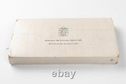 1975 Republic of Panama Sterling Silver Proof Set Franklin Mint