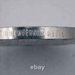 1975 Silver Proof Medal America's Bicentennial from the Franklin Mint With Case
