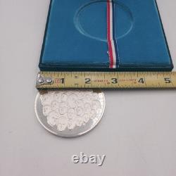 1975 Silver Proof Medal America's Bicentennial from the Franklin Mint With Case