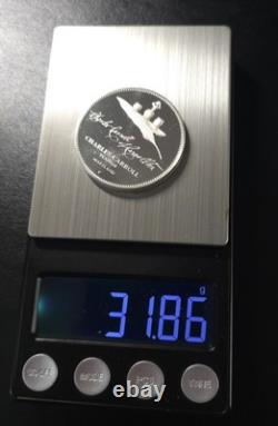 1975 Sterling Silver Charles Carroll Franklin Mint Medal