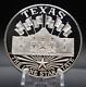 1975 Texas The Alamo Lone Star Cattle Oil Franklin Mint 925 Silver Round C4830