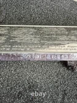1975 The Official Independence Hall Bicentennial Commemorative. 999 Silver Ingot