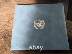 1975 UN Medallic First Day Covers Complete Set Sterling Silver 5 Medals