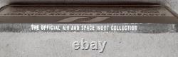 1976-84 Franklin Mint Air & Space 100 Piece Sterling Silver Ingot Set in Case