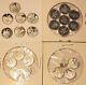 1976 Franklin Mint. 925 Silver Rounds 1.6 Grams 23 Pcs Us Historic Events P-l