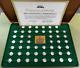 1976 Franklin Mint Pro Football Hall Of Fame Silver Silver Mini Coin Set