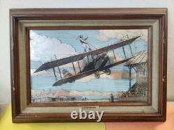 1976 Franklin Mint Silver Scenes in Frames. 925 Sterling Silver Set of Four Pics