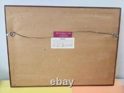 1976 Franklin Mint Silver Scenes in Frames. 925 Sterling Silver Set of Four Pics