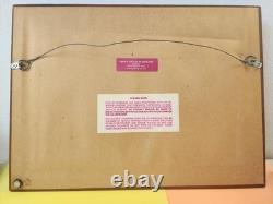 1976 Franklin Mint Silver Scenes in Frames. 925 Sterling Silver Set of Four Pics