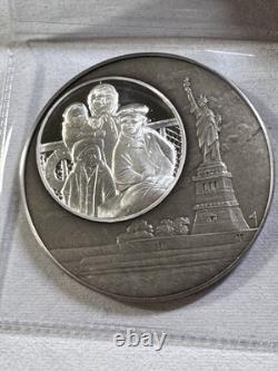 1976 Franklin Mint Sterling Silver America! America! Medal