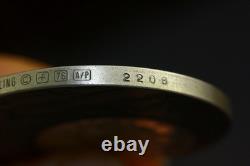 1976 Franklin Mint Sterling Silver Crown Thy Good WithBrotherhood Medal 1000GRAINS