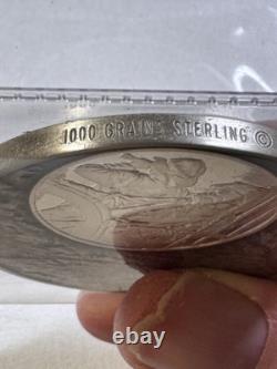1976 Franklin Mint Sterling Silver From Sea to Shining Sea Medal