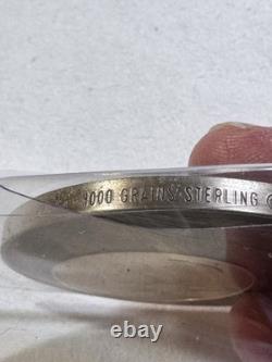 1976 Franklin Mint Sterling Silver O Beautiful for Spacious Skies Medal