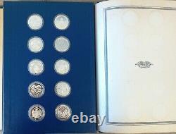 1976 Franklin Mint The Fifty-State Bicentennial Medal Collection Sterling Silver