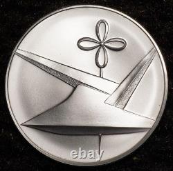 1976 IOWA Bicentennial Franklin Mint 1oz Des Moines Sterling Silver round C5914