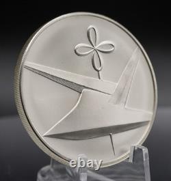 1976 IOWA Bicentennial Franklin Mint 1oz Des Moines Sterling Silver round C5914