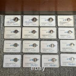 1976 To 1993 Franklin Mint Collectors Member Coins Silver