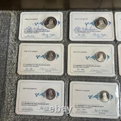 1976 To 1993 Franklin Mint Collectors Member Coins Silver