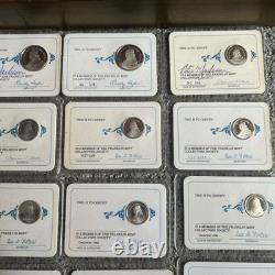 1976 To 1993 Franklin Mint Collectors Member Coins Silver