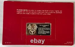1977 Franklin Mint Sterling Silver Ingot 1932 Alfa Romeo OVER 1 OZ ORIGINAL PACK