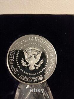 1977 Jimmy Carter. 999 Fine Silver Presidential Inaugural Medal