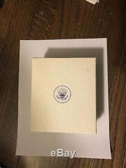 1977 Jimmy Carter. 999 Silver Inaugural Medal by Franklin Mint never opened