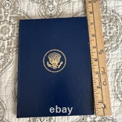1977 Jimmy Carter Official Inaugural Medal. 999 Fine Proof Silver Stamps And +