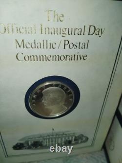 1977 Jimmy Carter The Official Inaugural Day Silver Proof Medal Commemorative