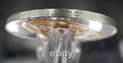 1977 King Tut Mummy Franklin Mint Gold EP Cairo Egypt 925 Silver round C4059