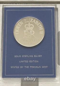 1977 Royal Silver Jubilee Eyewitness Commemorative Medal Queen Elizabeth II Coa