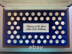 1977 Sterling Silver Franklin Mint Treasures Of The Louvre Mini Coin Collection