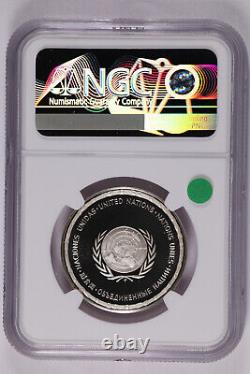 1977 United Nations Sterling Silver Burundi Franklin Mint NGC PF 69 UC