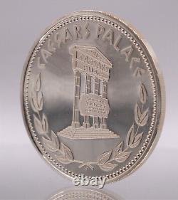 1978 $25 Caesars Palace Franklin Mint 1oz 925 Silver token art bar round C2954