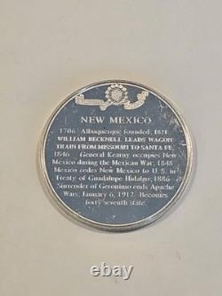 1978 New Mexico Soild Sterling Silver Medal