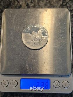 1978 New Mexico Soild Sterling Silver Medal