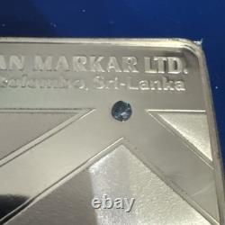 1978 OLM Macan Markar Ltd Colombo Sri-Lanka Franklin Mint Sterling Silver Bar