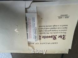 1979 Franklin Mint Apostles Spoons Miniatures 24 K Gold On Sterling Silver Rare