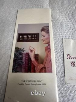 1979 Franklin Mint Apostles Spoons Miniatures 24 K Gold On Sterling Silver Rare