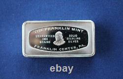 1979 Franklin Mint Christmas 1979 Proof Silver Ingot P0634