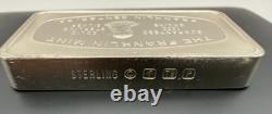 1979 Franklin Mint Christmas Ingot Sterling Silver 1000 Grains / 2.3 Oz No Box