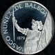 1979 Franklin Mint Republic Of Panama Proof 20 Balboas 5 Oz. 925 Silver Round