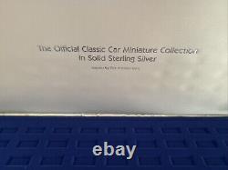 1980 Franklin Mint Classic Car Sterling Silver Miniature Bar 63pc Collection