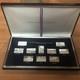 1980 Olympic Postage Stamps, Sterling Silver Franklin Mint