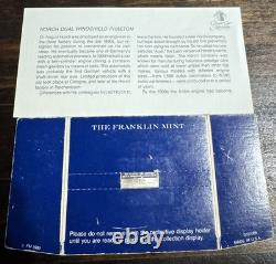 1981 Franklin Mint Classic Car Museum Sterling Silver Collection Set Of 6