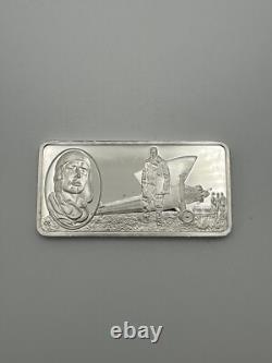 1981 Franklin Mint Greatest Americans Pilot Charles A Lindbergh Sterling Silver