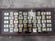 1982 Franklin Mint Automobile Emblems Sterling Silver 50 Ingots Complete Set
