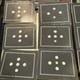 1982 Franklin Mint Miniature Us Coins 58 Sterling Silver 1 Copper W Display Case
