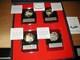 1984 Franklin Mint Holiday. 925 Silver Medal Set Of 4 Peace Three Kings-tre