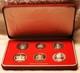 1984 Franklin Mint Silver Caribbean 6 Coin Proof Set With Coa