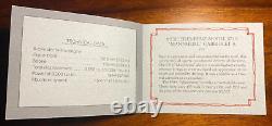 1985 Franklin Mint Mercedes-Benz Sterling Silver Proof Ingot Set of 25 RARE